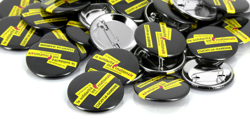 Badges magnets vierges 45mm